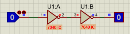 Connect 2 7040 ICs in Series