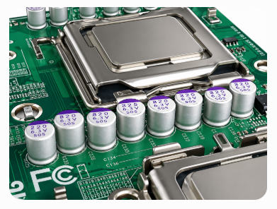 Solid Polymer Capacitors in CPU VRM for Stable and Efficient Power